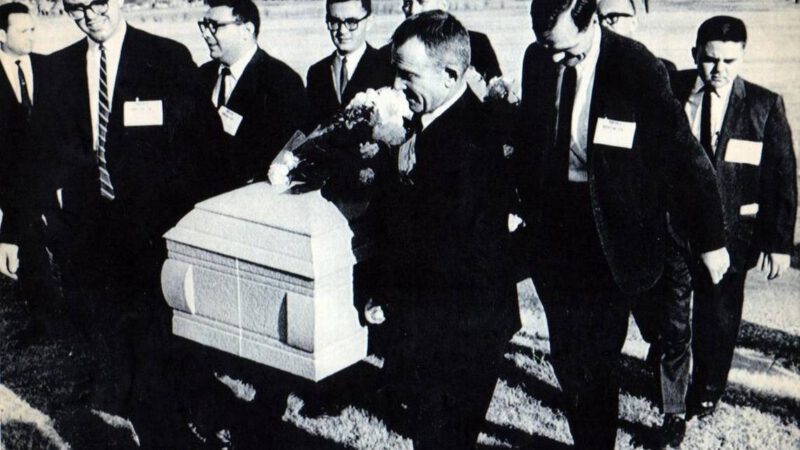 Oswald’s coffin for sale